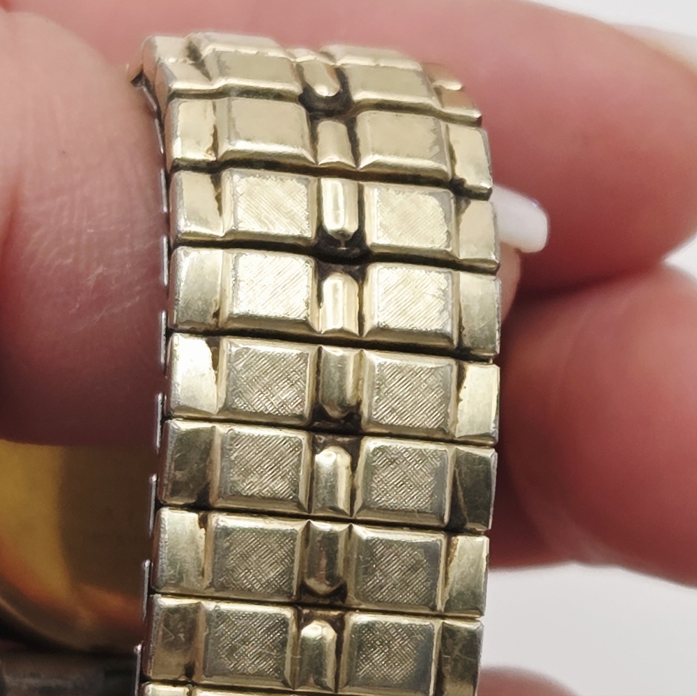 Vintage Mido Ocean Star Powerwind Watch Gold  Electroplated 001.5 35mm Working - Picture 11 of 13